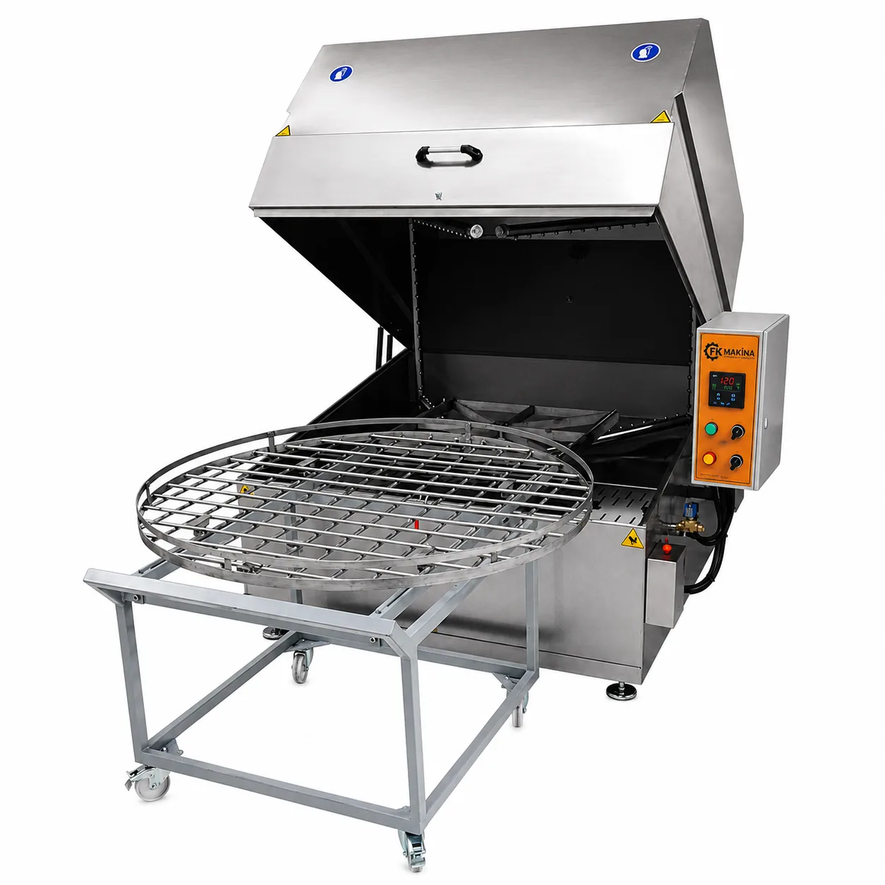 DS-1500 Amortisörlü Döner Sepetli Yıkama Makinesi